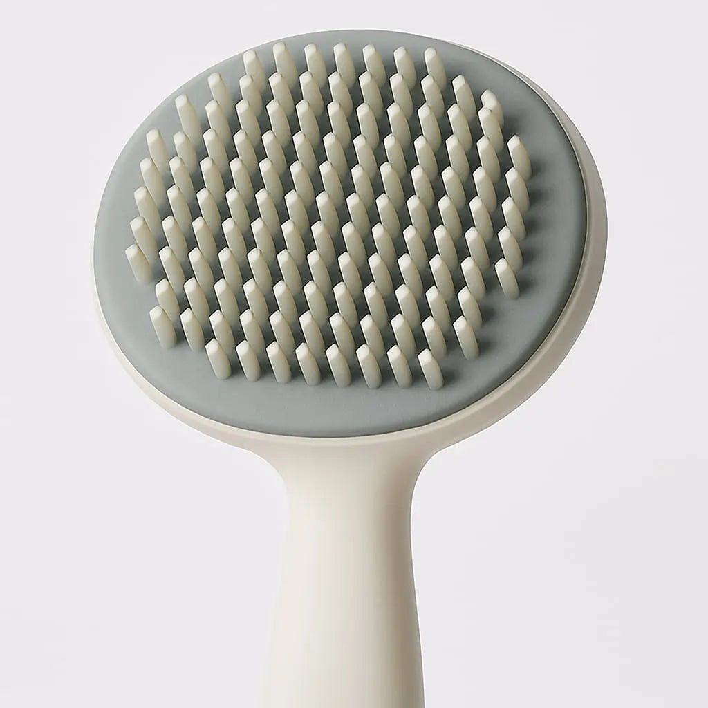 Cat Grooming Brush - Effective Hair Removal Tool for Cats, Kittens, and Puppies