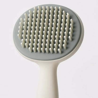 Cat Grooming Brush - Effective Hair Removal Tool for Cats, Kittens, and Puppies